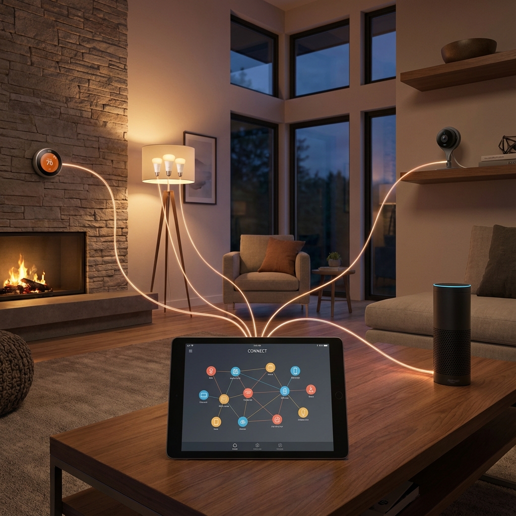 A unified smart home ecosystem managed by CONNECT